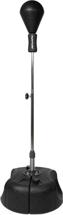 Tunturi Vrijstaande Speedball - Boksbal op Voet - Staande Bokstrainer - incl. gratis fitness app