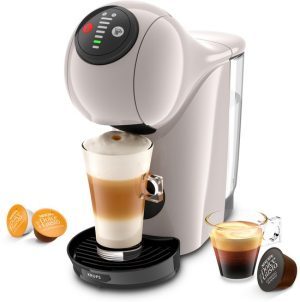 Krups NESCAFÉ Dolce Gusto Genio S KP243A - Koffiecupmachine - Basic Taupe - Automatische Stop - Eenvoudig Personaliseren - Met XL-functie - Voor Dolce Gusto Cups