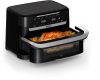 Tefal Ever Fry Dual Flex EY9288 - Dubbele Airfryer XXL 9L - Infraroodtechnologie - FlexCook GiantZone - 7 Programma's - Voor 8 Personen - Afbeelding 2