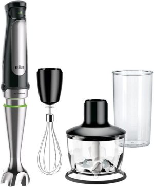 Garde en Maatbeker 600 ml - Traploze Easy SmartSpeed bediening -Antispatvoet - Zwart - 1000 W