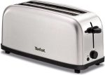 Tefal Ultra Mini TL330D - Broodrooster - 4 Sneden brood - Compact - 6 Bruiningsniveau's - Uitneembare kruimellade - RVS