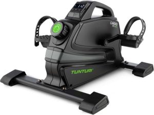 Tunturi Cardio Fit M45 Stoelfiets - Hometrainer - Uitneembare bluetooth monitor - Minibike 8 weerstanden - Fietstrainer magnetisch geremd - Bureaufiets - Incl. Trainings app