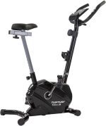 Tunturi FitCycle 20 Hometrainer - Fitness Fiets - Fitness fiets met 8 weerstandsniveaus - Voorzien van tablethouder en transportwielen
