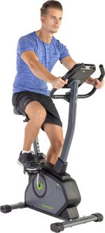 Tunturi Cardio Fit E35 Hometrainer - Ergometer - Bluetooth - fitness fiets met 12 trainingsprogramma's - Comfort plus zadel - Hartslagfunctie - Incl. Gratis app