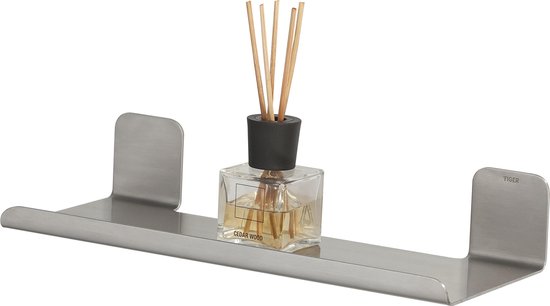 Tiger Colar - Planchet 30 cm - Zonder te boren - RVS geborsteld Tiger Colar - Planchet 30 cm - Zonder te boren - RVS geborsteld