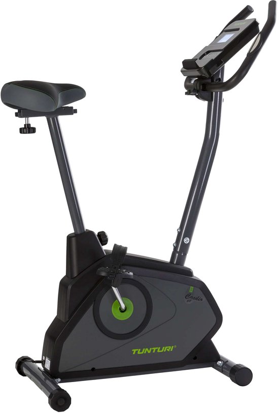 Tunturi Cardio Fit E30 Hometrainer - Fitnessfiets met ergometer - 12 trainingsprogramma's - Verstelbaar - Ergonomisch Tunturi Cardio Fit E30 Hometrainer - Fitnessfiets met ergometer - 12 trainingsprogramma's - Verstelbaar - Ergonomisch