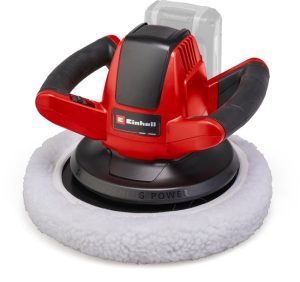 Einhell Accu Polijstmachine CE-CB 18/254 Li Solo - Power X-Change - 18 V/Li-Ion - 2.500 t/min - Ø254 mm - Incl. 2x Polijstdoek (1x textiel
