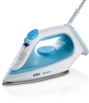 Braun TexStyle 1 SI 1050 BL - Stoomstrijkijzer - 2000W Blauw/Wit