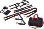 Tunturi Pro Suspension Training Set - Functional Training Set - Thuis Sporten - incl. gratis fitness app - Deurhaak en Opbergtas