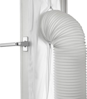 Duux Coolseal - Universele Raamafdichtingsset voor Mobiele Airco - 4m Omtrek - Klittenbandsluiting