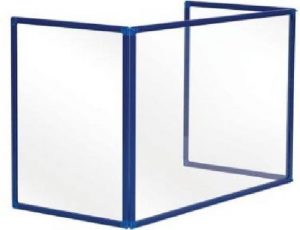 Bi-Office - Bureauscherm - 900x600 mm + 2 x 450x600 mm