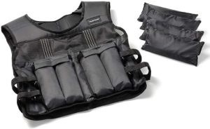 Tunturi Gewichstvest - Gewichtvest - Weight Vest - Gewichtsvest Hardlopen - Verstelbaar - 10kg - Zwart