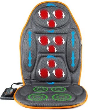 SITTING MASSAGE MAT COSY MESH BLACK