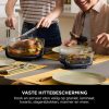Ninja CRISPi 4-in-1 compact glazen kooksysteem - Airfryer, Roast, Recrisp, Keep Warm - Inclusief twee glazen schalen van 3.8L en 1.4L en bijpassende deksels - 2 Crisper-Plates - Blauw - FN101EUGY - Afbeelding 4