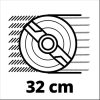 Einhell Elektrische Grasmaaier GC-EM 1032 - 1000 W - Maaibreedte: 32 cm - 30 L opvangbak - Aanbevolen gazonoppervlakte: tot 300 m² - Maaihoogte: 20-60 mm - Afbeelding 3
