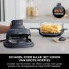Keep Warm - Inclusief twee glazen schalen van 3.8L en 1.4L en bijpassende deksels - 2 Crisper-Plates - Blauw - FN101EUGY