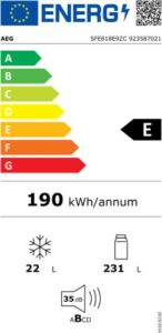 AEG LongFresh Koelkast inbouw 178 cm SFE818E9ZC - Afbeelding 3