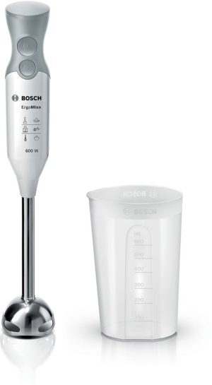 Bosch MSM66110 ErgoMixx - Staafmixer - 600W - Wit/Grijs