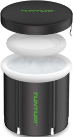 Tunturi IB30 IJsbad - Opblaasbaar Ice Bath - 75 cm - Dompelbad Met Isolerende Afdekhoes - Opvouwbaar & Inklapbaar