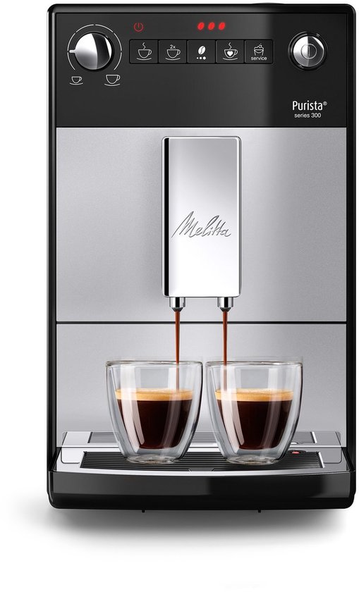 Melitta Purista F23/0-101 - Volautomatische espressomachine - Zilver Melitta Purista F23/0-101 - Volautomatische espressomachine - Zilver