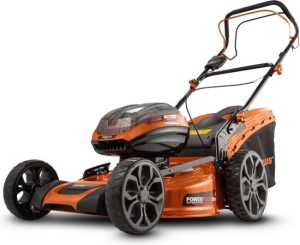 Powerplus Dual Power POWDPG7568 Accu grasmaaier - Grasmachine voor middelgrote en grote tuin - 40V - Maaibreedte 510mm - 70L opvangbak - Verstelbare maaihoogte -Excl. accu en lader