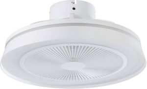 EGLO Vallonia Plafondventilator met lamp - Ø 48 cm - 3 snelheden - Instelbaar wit licht - RGB - Dimbaar - DC energy saving - Wit