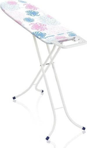 Leifheit strijkplank Classic S Basic - 110 x 30 cm strijkvlak - wit - roze - blauw