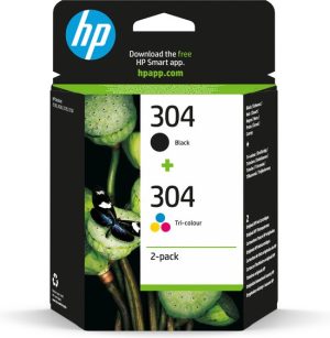 HP 304 - Inktcartridge - Origineel - Standaard capaciteit - Kleur en Zwart