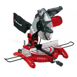 Einhell Elektrische Afkort-Verstekzaag TC-MS 2513 L - 1600 W - Ø250 mm - Maximale zaagbreedte: 130 mm - Zwenkbare zaagkop: 45° - Incl. 48 tands zaagblad