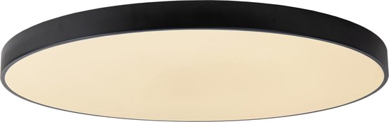 Lucide UNAR - Plafonnière (Plafondlamp) - Ø 80 cm - LED 3 StepDim - 1x80W 2700K - Zwart Lucide UNAR - Plafonnière (Plafondlamp) - Ø 80 cm - LED 3 StepDim - 1x80W 2700K - Zwart