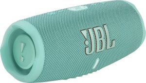 JBL Charge 5 - Draagbare Bluetooth Speaker - Waterdicht (IP67) - 20 uur - Powerbank functie - Draadloze Outdoor Speaker - Muziek Box - Turqouise