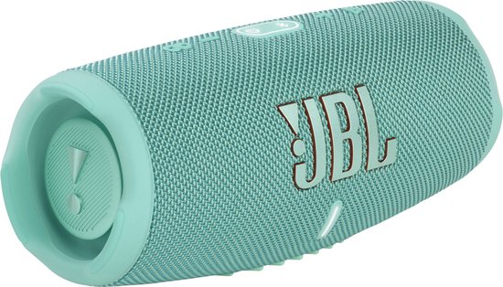 JBL Charge 5 - Draagbare Bluetooth Speaker - Waterdicht (IP67) - 20 uur - Powerbank functie - Draadloze Outdoor Speaker - Muziek Box - Turqouise JBL Charge 5 - Draagbare Bluetooth Speaker - Waterdicht (IP67) - 20 uur - Powerbank functie - Draadloze Outdoor Speaker - Muziek Box - Turqouise