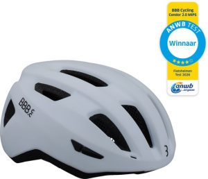 Mountainbike en Ebike - Winnaar ANWB Fietshelmentest 2026 - Dames & Heren - Medium - Mat Wit - BHE-174
