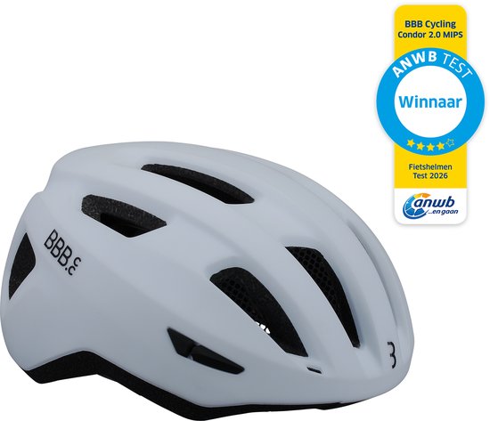 Mountainbike en Ebike - Winnaar ANWB Fietshelmentest 2026 - Dames & Heren - Medium - Mat Wit - BHE-174 Mountainbike en Ebike - Winnaar ANWB Fietshelmentest 2026 - Dames & Heren - Medium - Mat Wit - BHE-174
