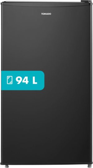 Tomado TLT4702B - Tafelmodel koelkast - 94 liter - 3 draagplateau's - Energielabel D - Zwart